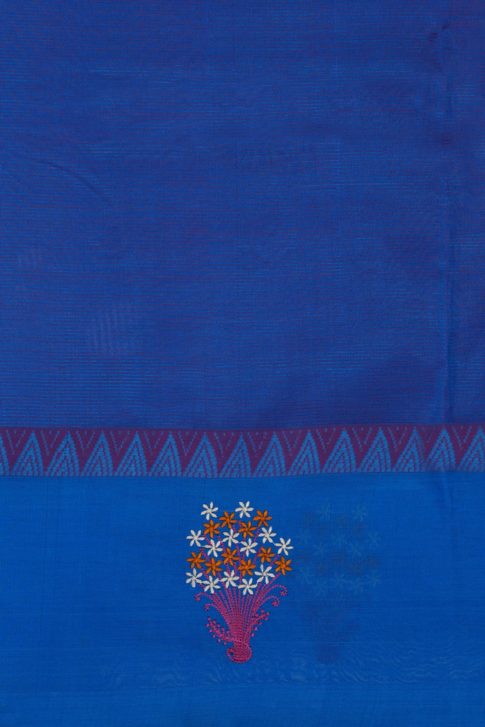Image of Mangalgiri Embroidery Saree