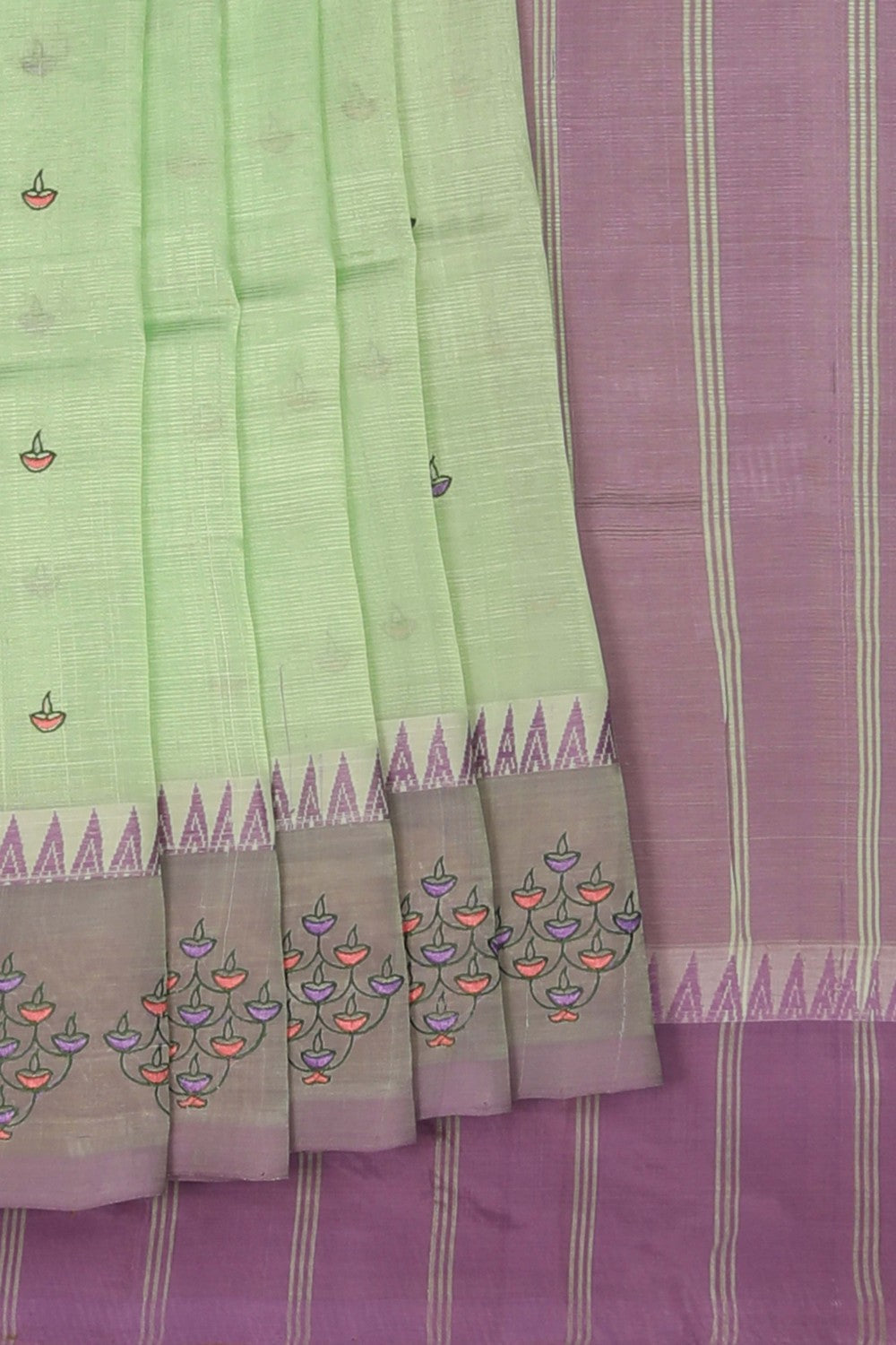 Mangalgiri Embroidery Saree