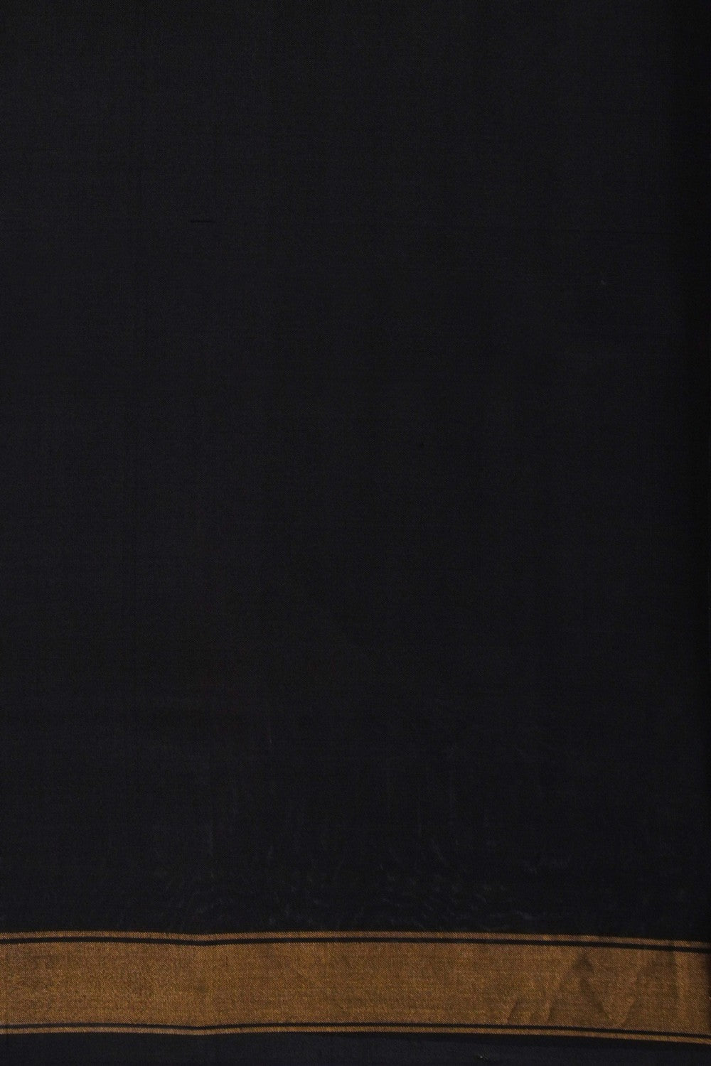 Pochampally Ikat Silk Black Saree