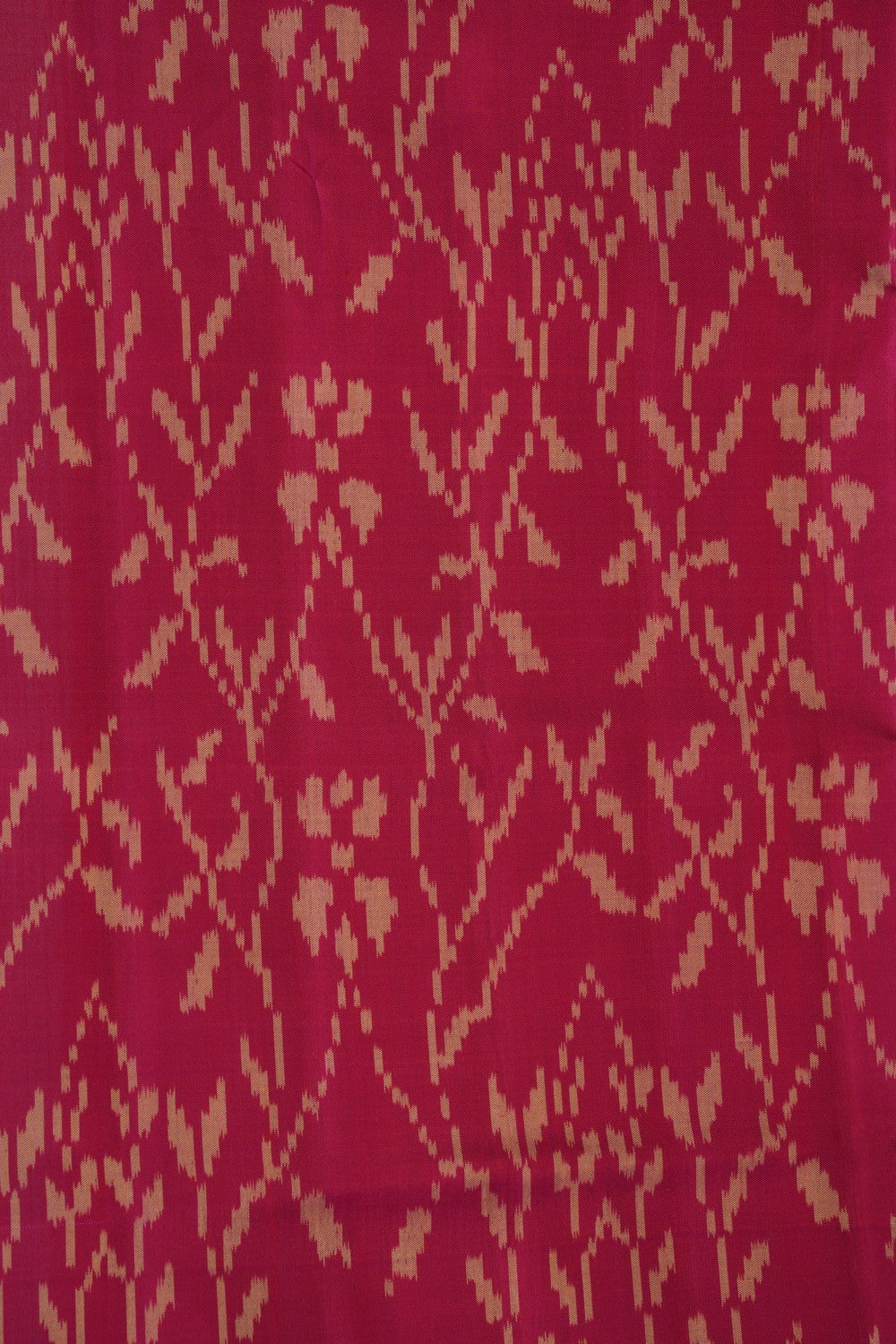 Image of Pochampally Ikat Silk Pink Saree
