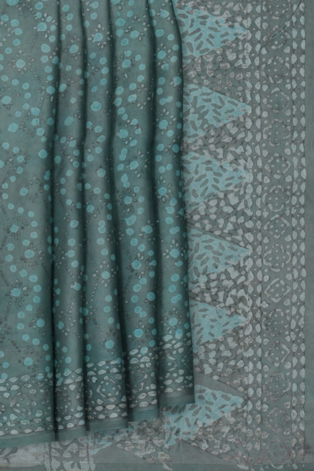 Bagru Block Printed Saree
