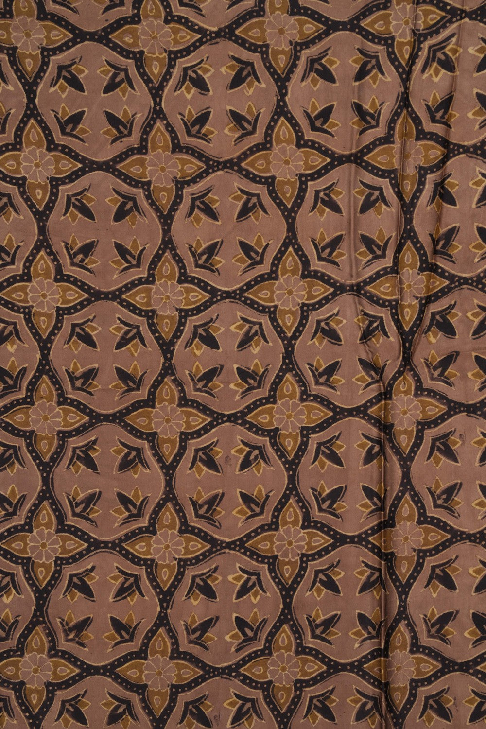 Image of Bagru Block Printed Saree