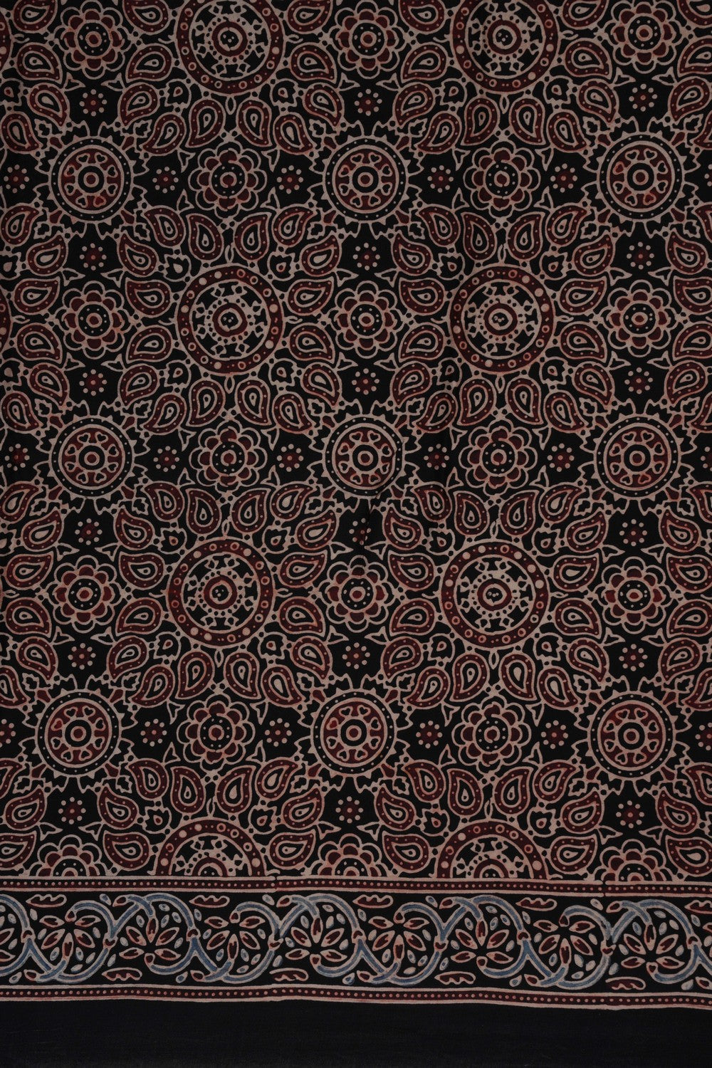 Image of Bagru Block Printed Saree