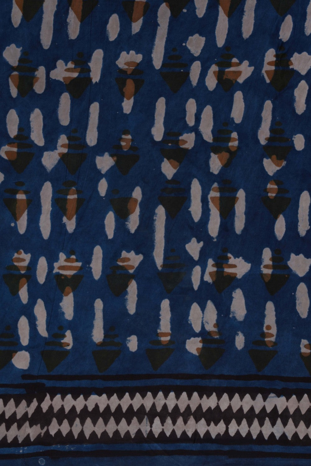 Image of Bagru Block Printed Saree