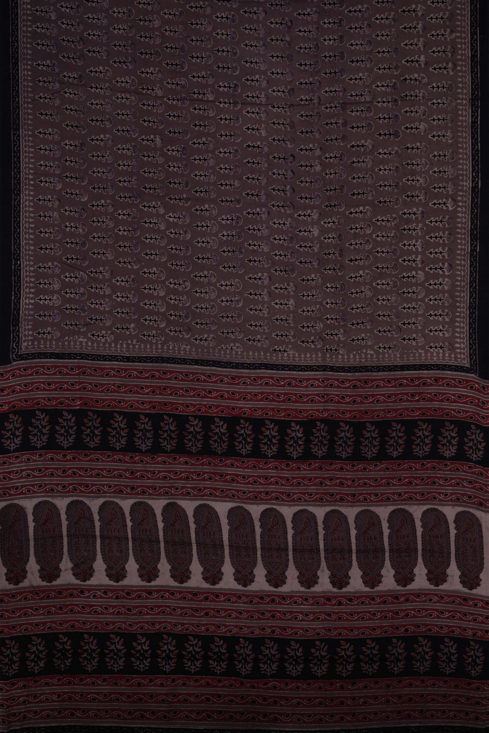 Image of Bagru Block Printed Saree