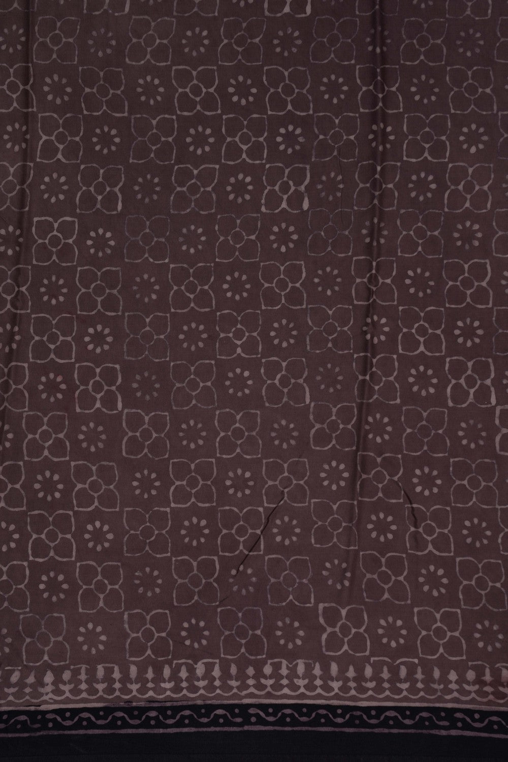 Image of Bagru Block Printed Saree