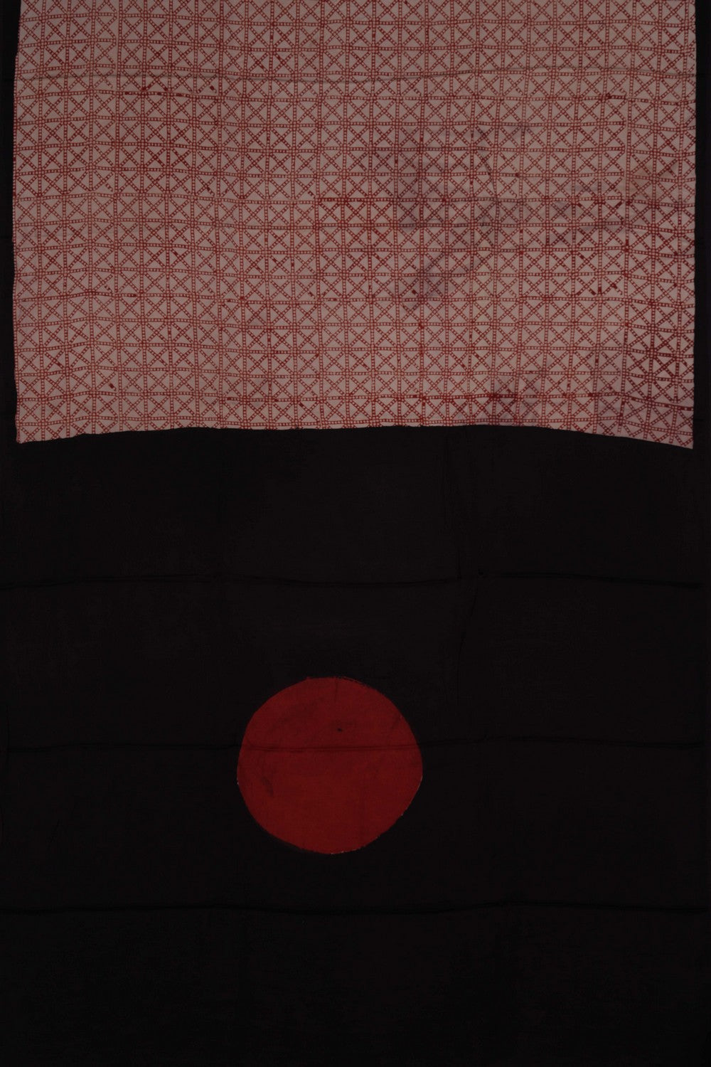 Image of Bagru Geometric Printed Saree