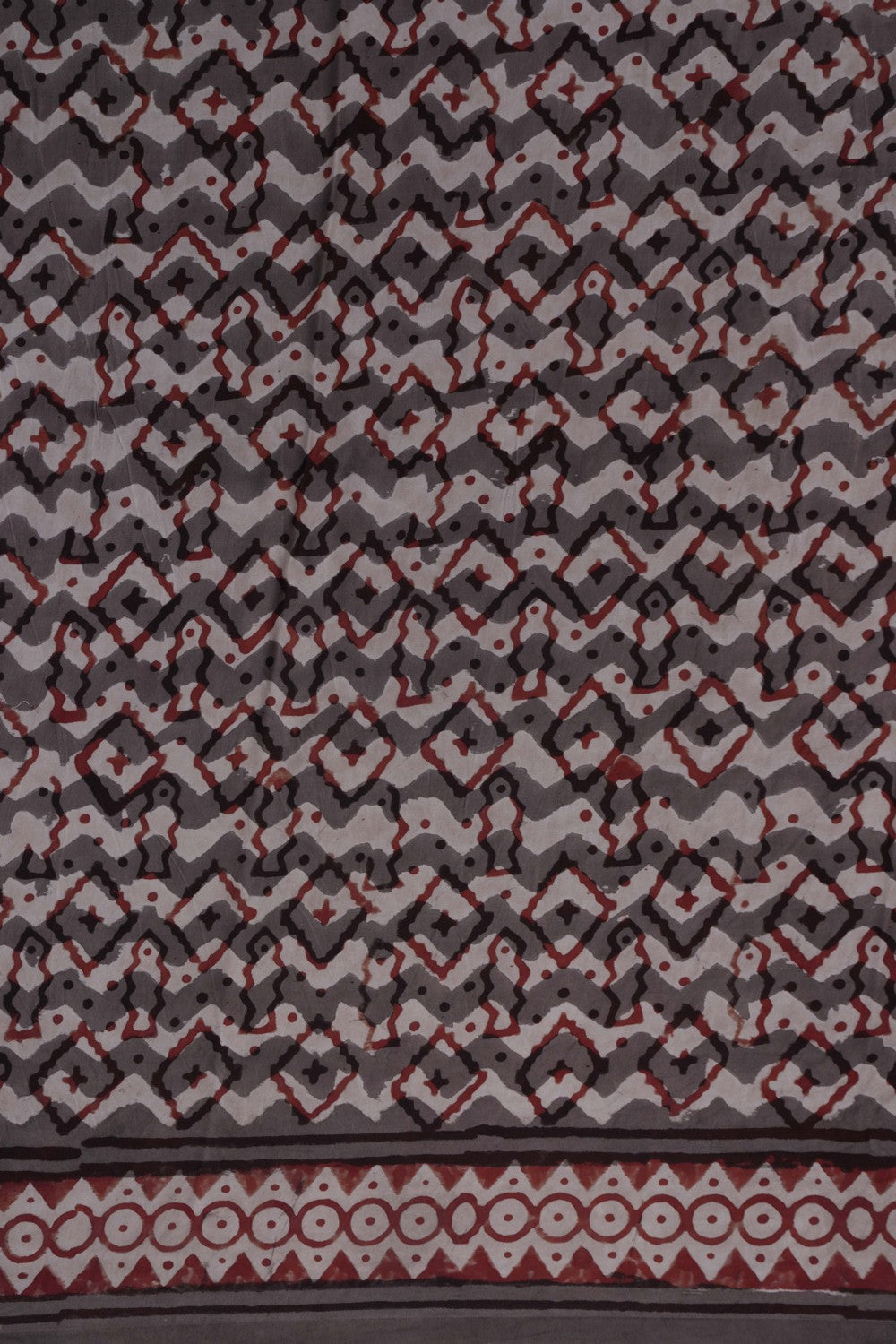 Image of Bagru Block Printed Saree