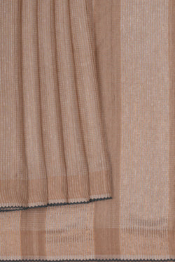 Image of Tussar Embroidery Saree