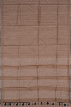 Image of Tussar Embroidery Saree