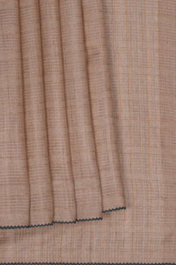 Image of Tussar Embroidery Saree