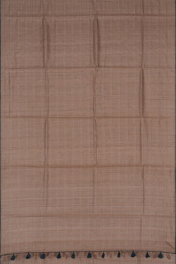 Image of Tussar Embroidery Saree