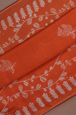 Image of A Printed Chanderi Saree