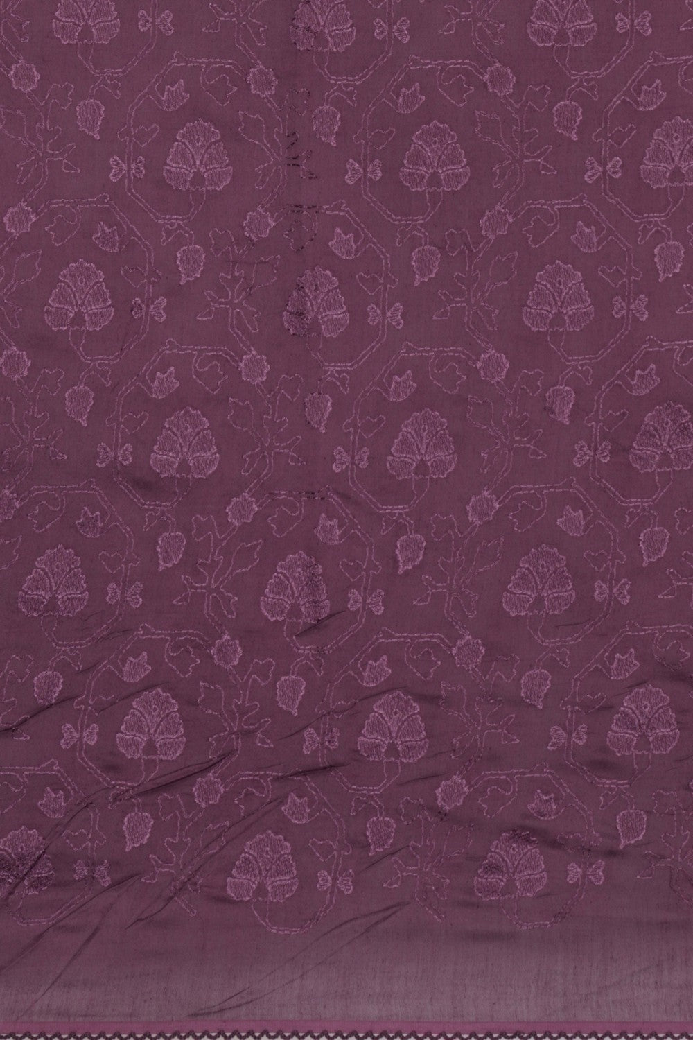 A Printed Chanderi Saree