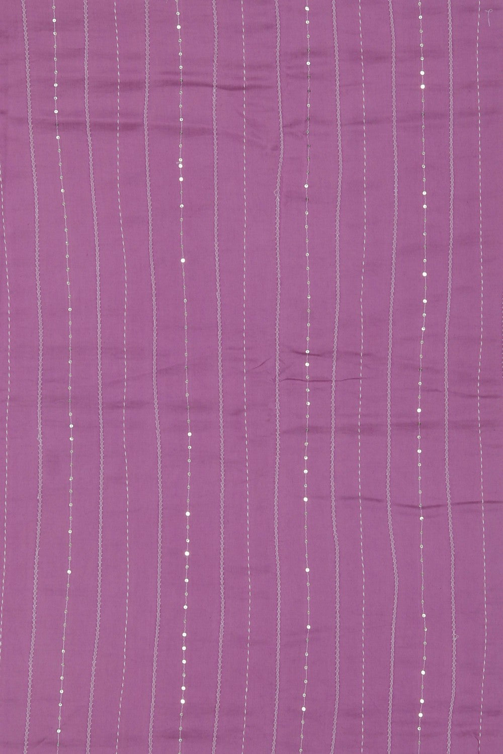 Image of Cotton Silk Lavender Purple Saree