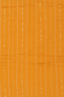 Image of Cotton Silk Mustard Saree