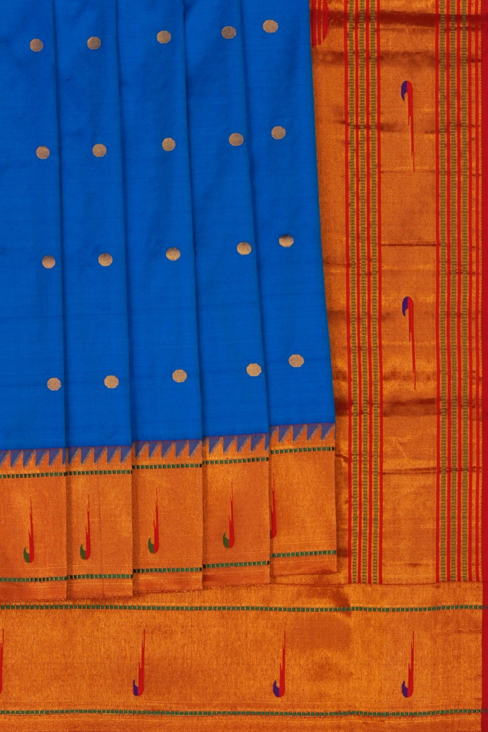 Image of Paithani Blue Saree