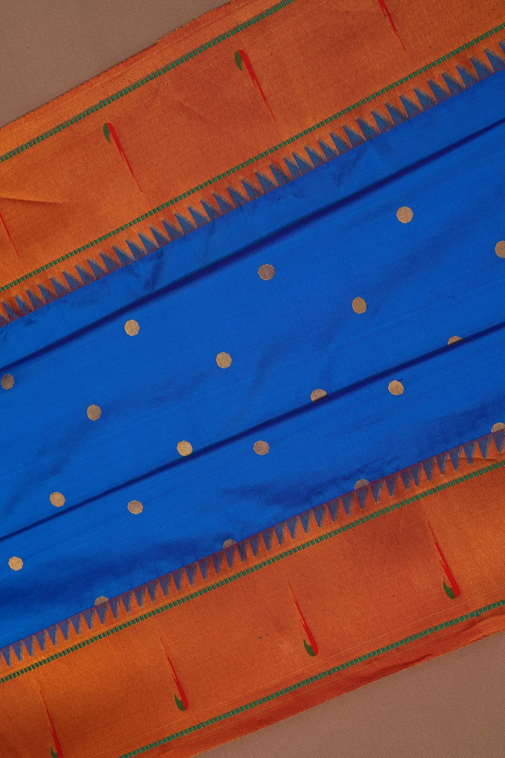 Image of Paithani Blue Saree