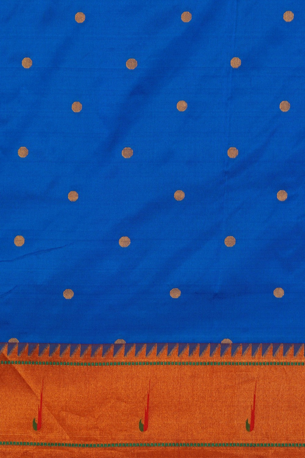 Image of Paithani Blue Saree
