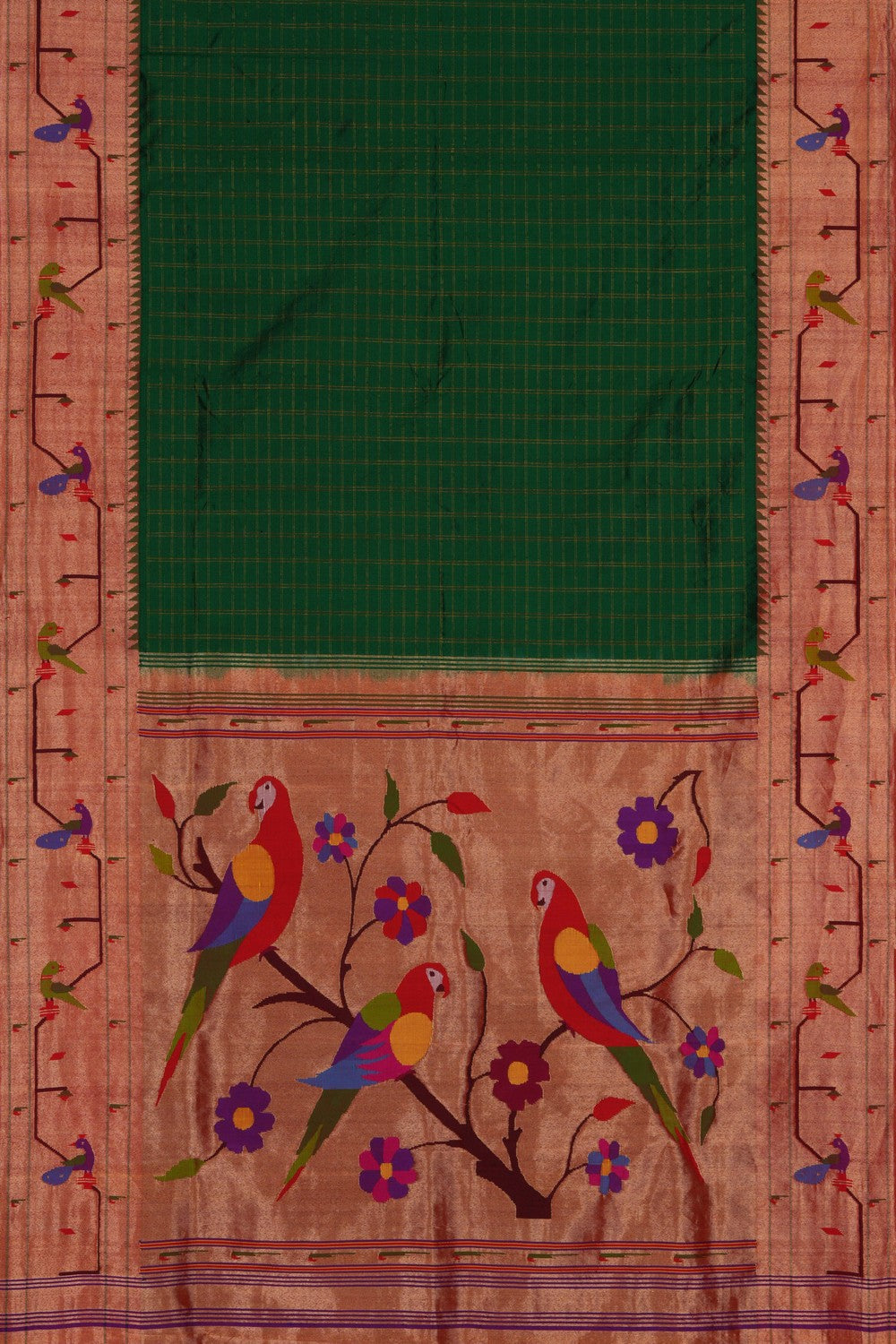 Image of Paithani Green Saree