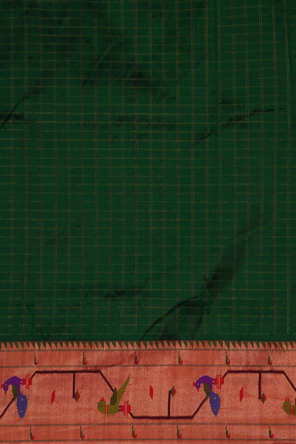 Image of Paithani Green Saree