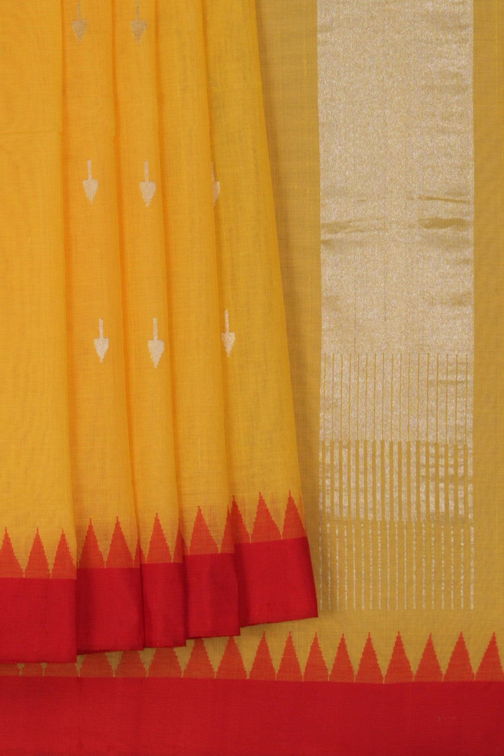 Uppada cotton saree with Jamdani weaving