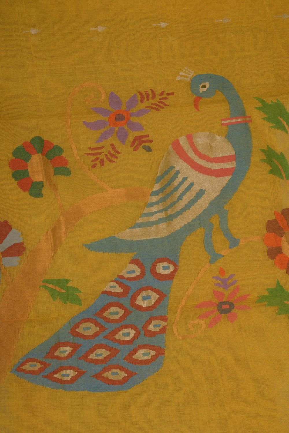 Uppada cotton saree with Jamdani weaving
