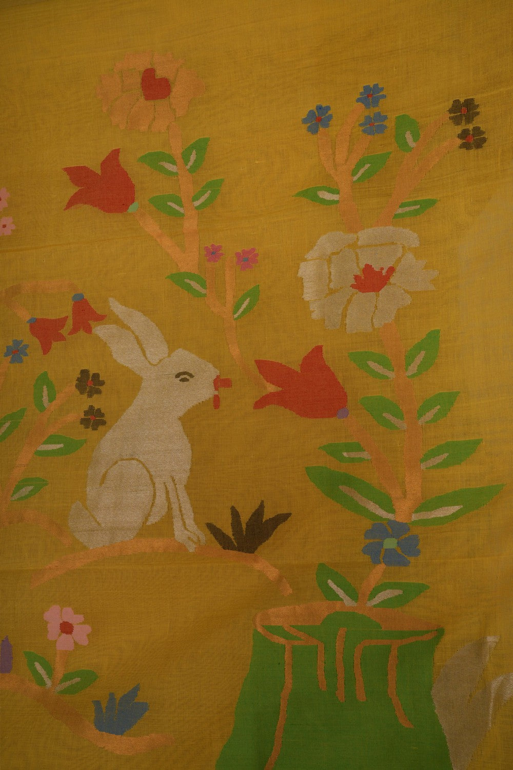 Uppada cotton saree with Jamdani weaving