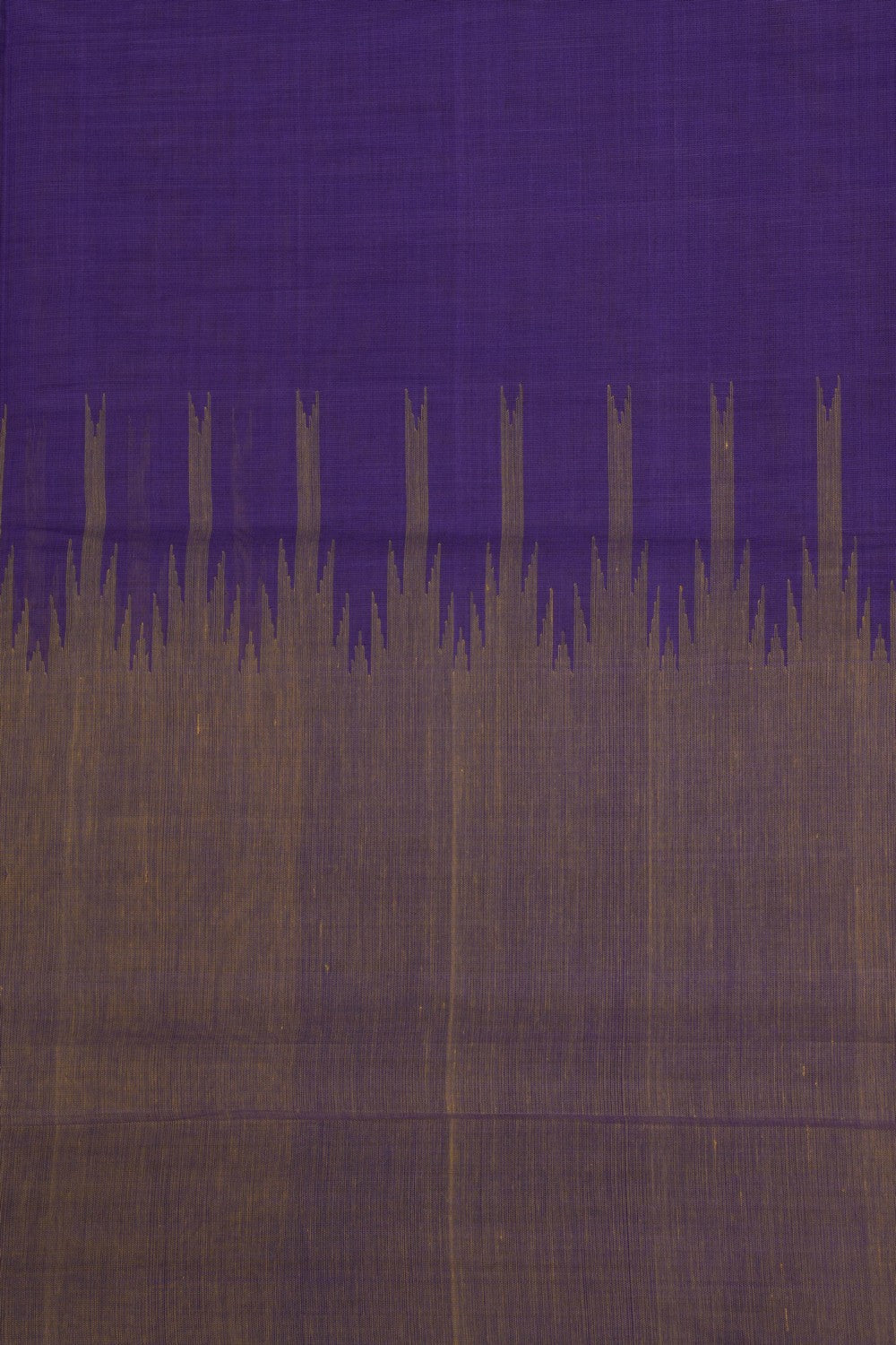 Image of Uppada cotton saree with Jamdani weaving