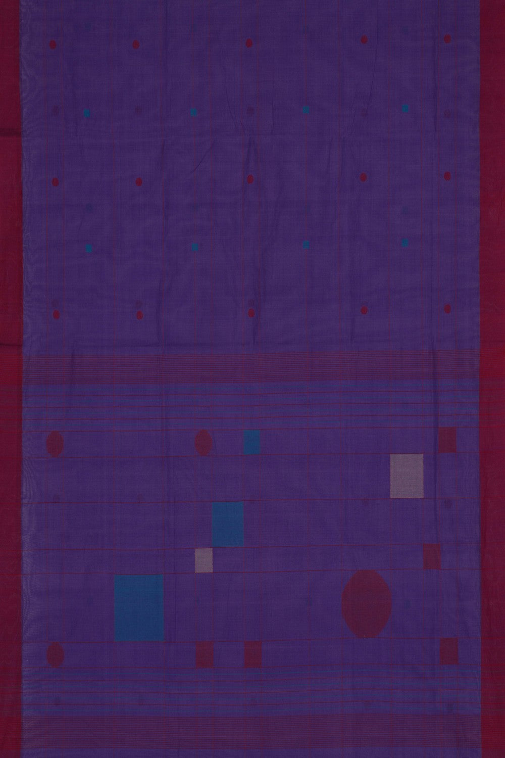 Uppada cotton saree with Jamdani weaving