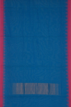 Image of Uppada cotton saree with Jamdani weaving