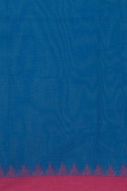 Image of Uppada cotton saree with Jamdani weaving