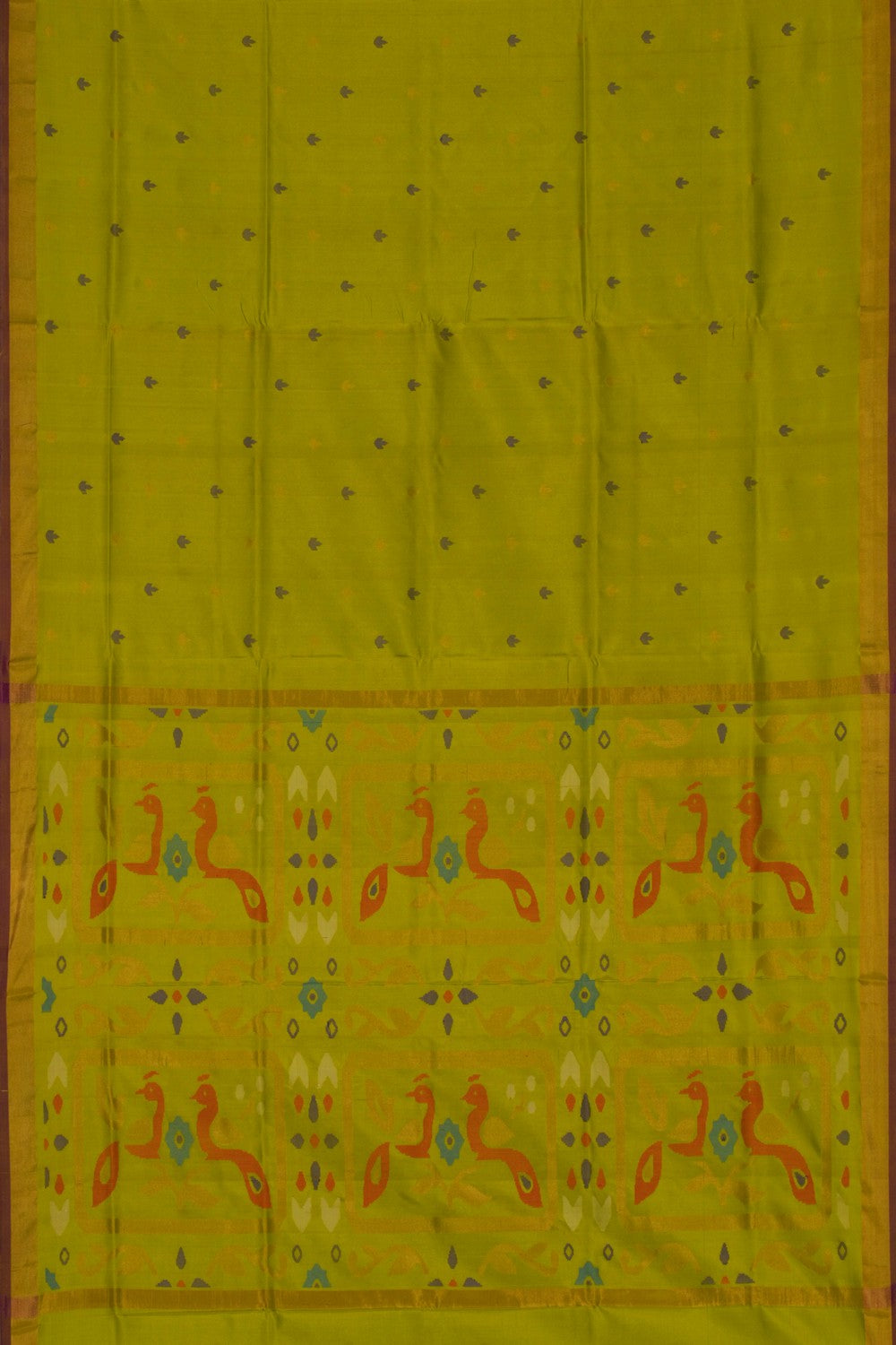 Uppada Green Saree