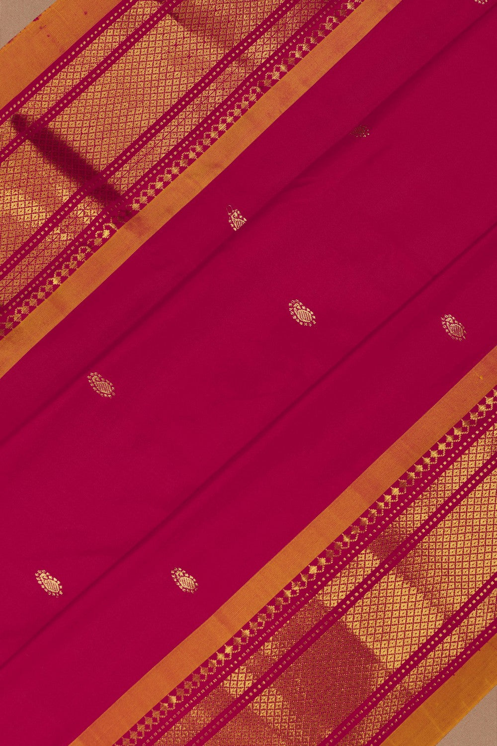 Image of Paithani Silk Pink Saree
