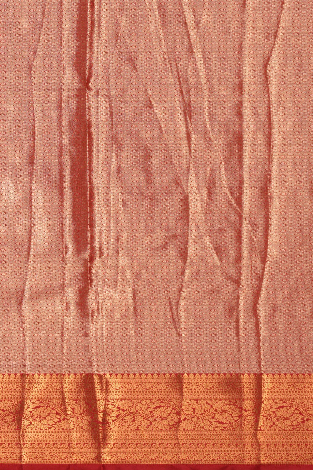 Image of A Beautiful Self Brocade Embroidery Saree