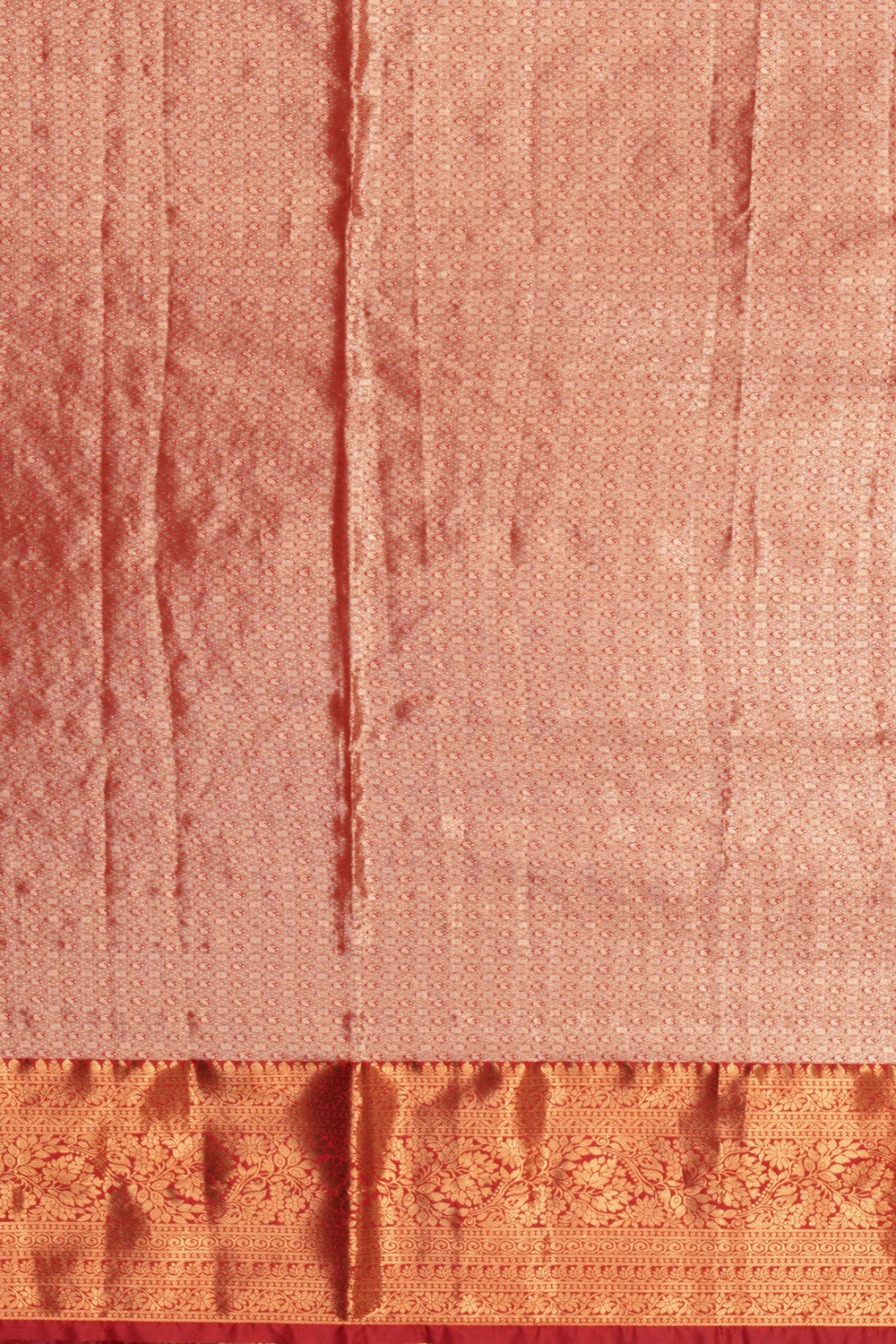 Image of A Beautiful Self Brocade Embroidery Saree