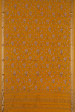 Image of Crepe Embroidery Saree