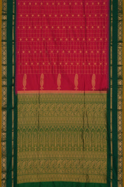 Image of Narayanpet Pure Silk Saree