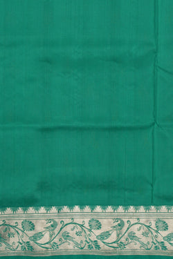 Image of Venkatagiri Silk Sea Green Saree