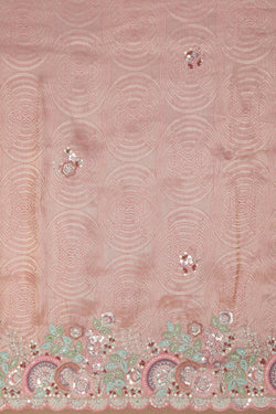 Image of A Self-Jacquard Embroidery Saree