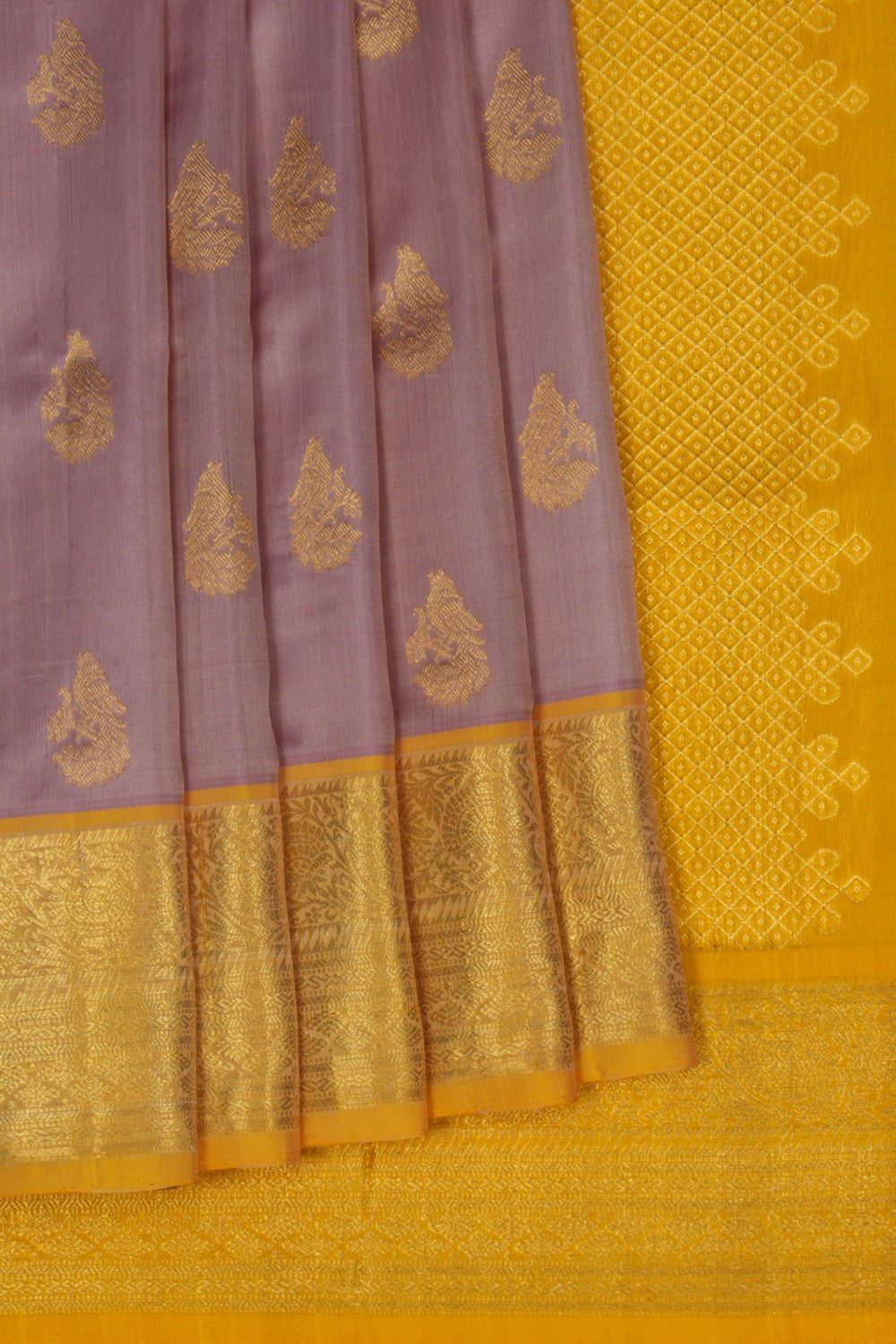Venkatagiri Silk Purple Saree