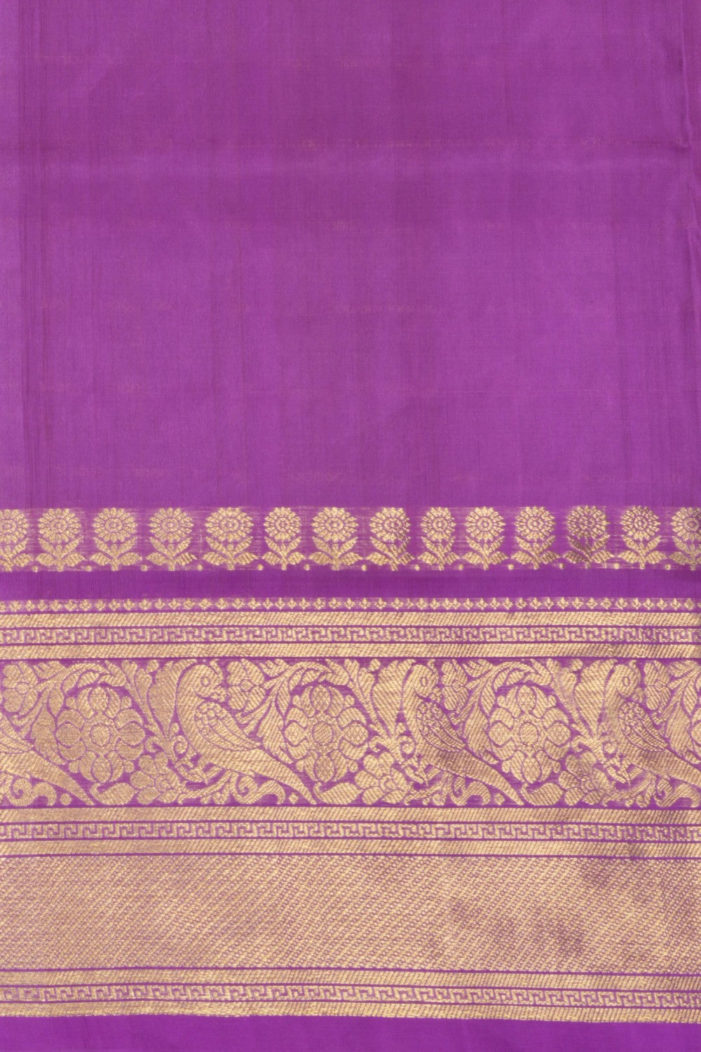 Venkatagiri Silk Kattam Green Saree