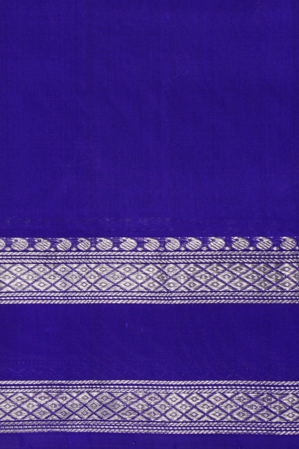 Venkatagiri Silk Peacock Blue Saree