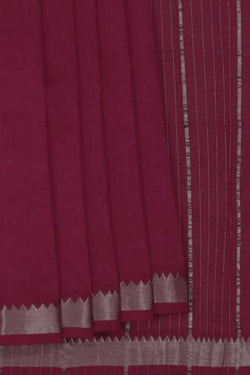 Image of Mangalgiri Silk Pink Saree