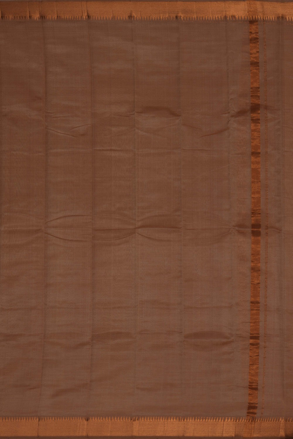 Mangalgiri Silk Beige Dhoti With Kanduva (8 X 4)