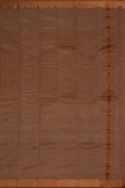 Image of Mangalgiri Silk Beige Dhoti With Kanduva (8 X 4)