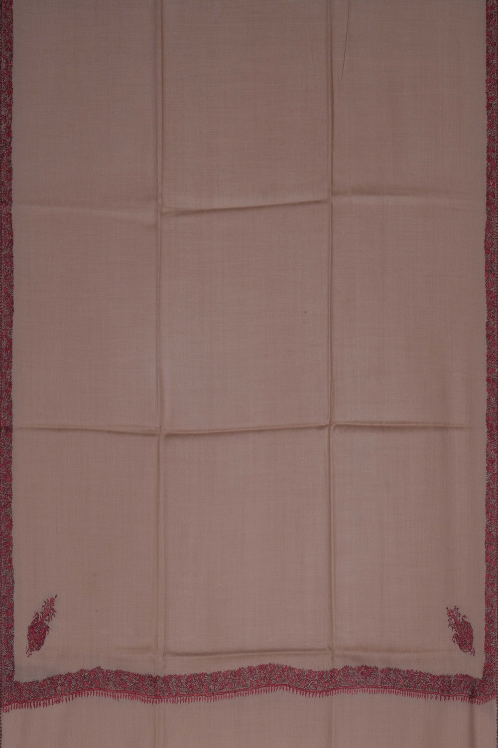 Image of Kashmiri Hand Embroidered Pure Pashmina Stole