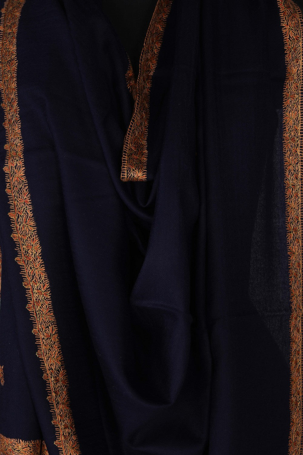 Image of Kashmiri Hand Embroidered Pure Pashmina Stole