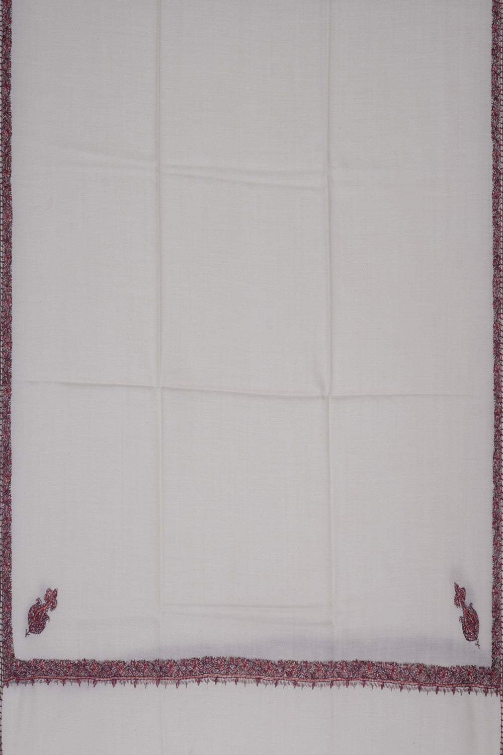 Image of Kashmiri Hand Embroidered Pure Pashmina Stole