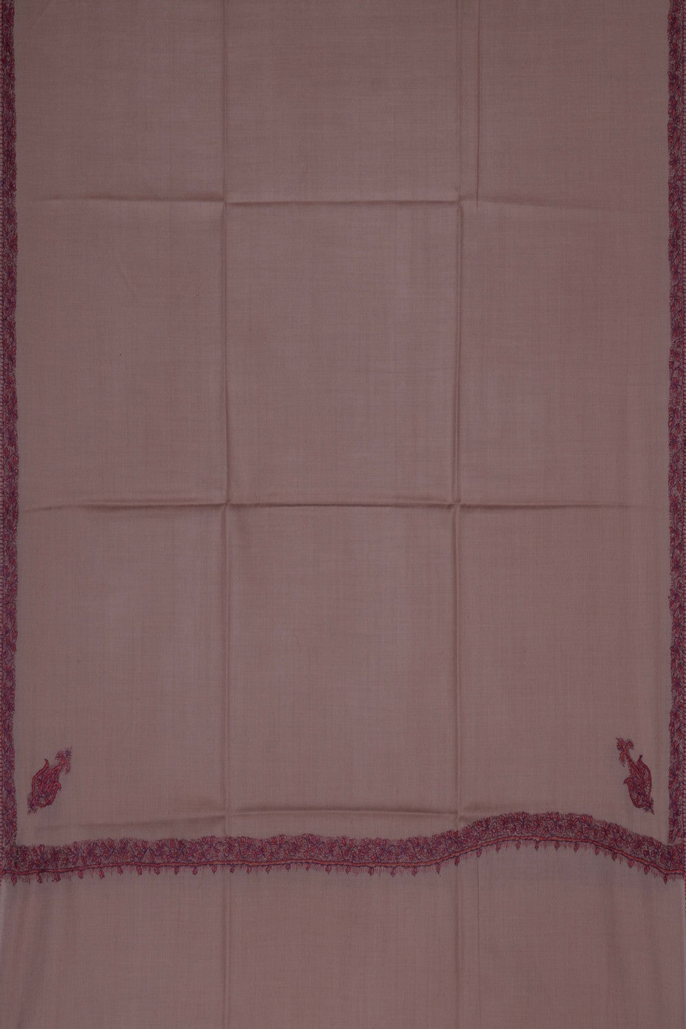 Image of Kashmiri Hand Embroidered Pure Pashmina Stole